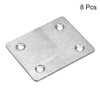 sourcing map Repair Plate, 60mm x 50mm, Flat Fixing Mending