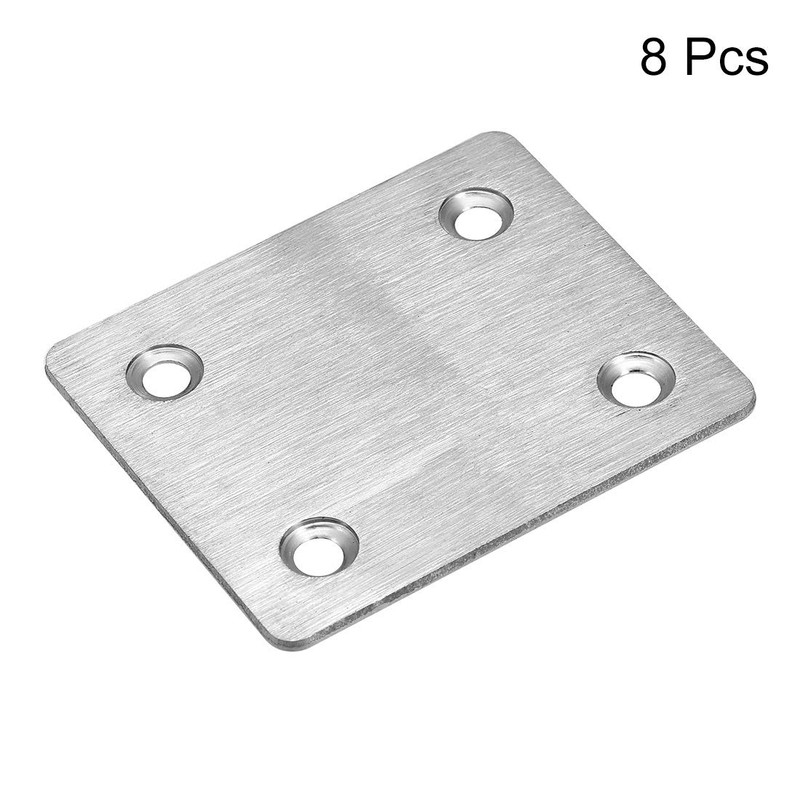 sourcing map Repair Plate, 60mm x 50mm, Flat Fixing Mending