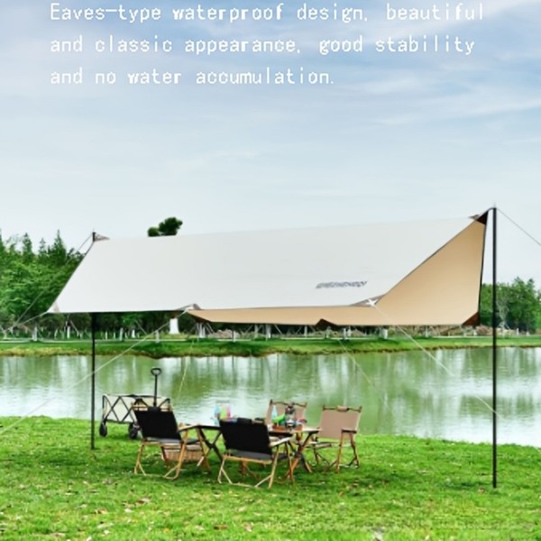 3m*4m Sun Shade Sail Canopy Shelter Shade with Poles For