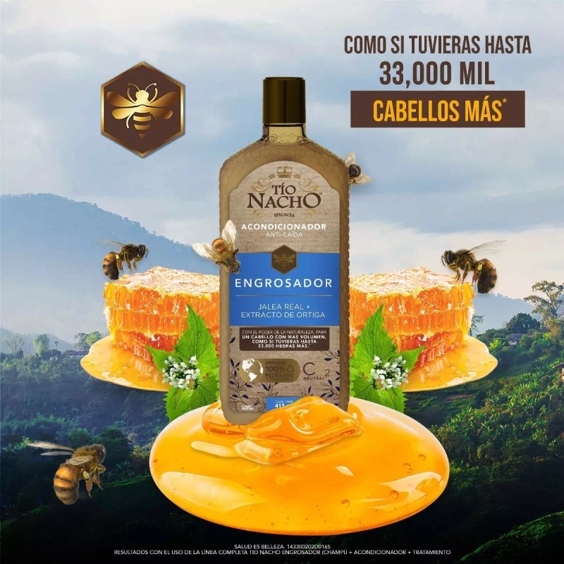 Tío Nacho Acondicionador Tío Nacho Sistema Engosador 415ml