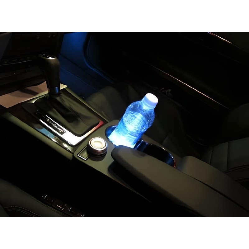 iJDMTOY 3-SMD LED Cup Holder, Glove Box, Ashtray Accent Lighting