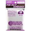 エポック社 アウタースリーブ エンボスクリア レギュラーサイズ 69×94mm (対応サイズ67×92mm) 60枚入 ザラザラ加工 カードサプライ トレカト