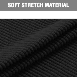 Dioxide Chair Covers, Set of 4, Elastic, Modern Protective Chair Covers for Wedding Party, Banquet Decoration, Bi-elastic Stretch Cover, Easy to Clean and Durable, Universal