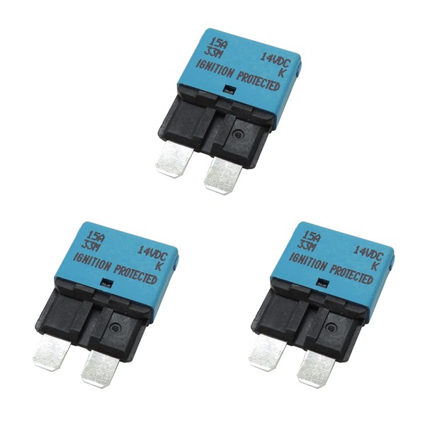 HiSport Auto Reset Circuit Breaker Fuse for Car Truck RV