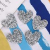 10 piezas apliques de diamantes de imitación en forma de