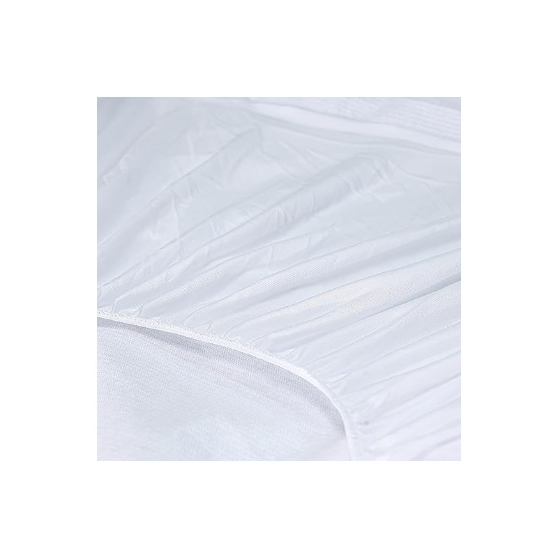 QAYAM 100% Waterproof Terry Towel Mattress Protector Deep Fitted 30CM