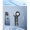 FAN-X05 Handheld Portable Fan With Ice Cooler Speed (1-100) 3000mAh