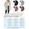 iChunhua Womens Cardigan Long Open Front Lightweight Ladies Longline Cardigans