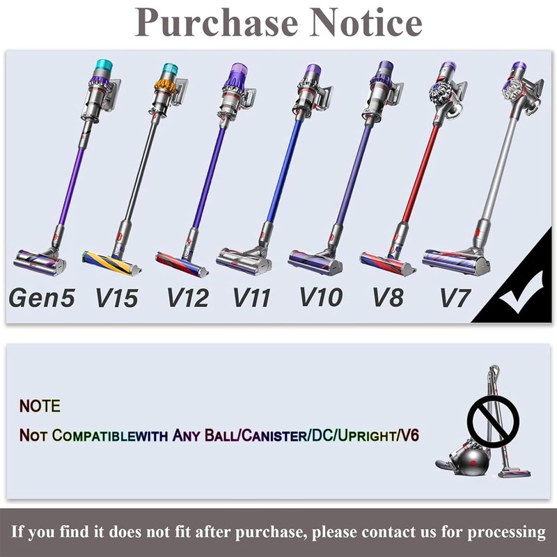 Flexible Crevice Tool fit Dyson GEN5 G5 V15 V12 V11