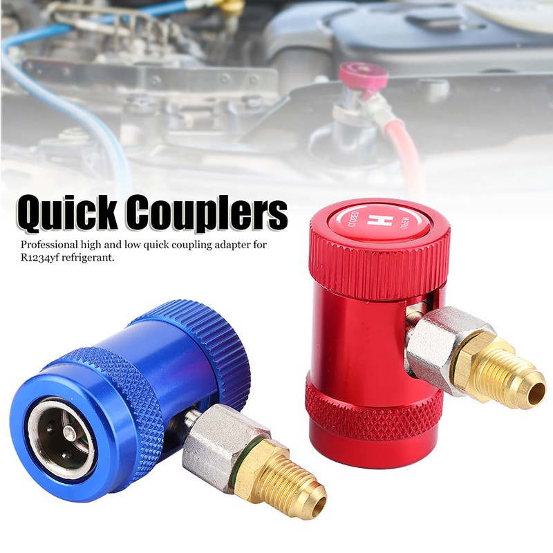 Professional Quick Couplers Air Conditioner Service Port Adapter Fit for