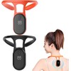 Mericle Ultrasonic Portable Lymphatic Soothing Body Shaping Neck Instrument (Black+Orange,one