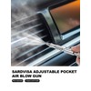 Adjustable Pocket Air Blow Gun, Industrial Style "M" 1/4 Inches