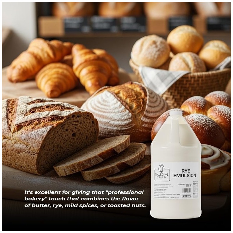 RYE Emulsion for Baking - Flavoring Blend for Breads, Cookies,