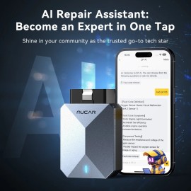 MUCAR BT200 MAX Car OBD2 Scanner Full System Diagnostic Scan Tool FCA Autoauth