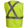 Pyramex Safety RCZ2110XL RCZ21 Series Vest Hi-Vis Lime Vest with