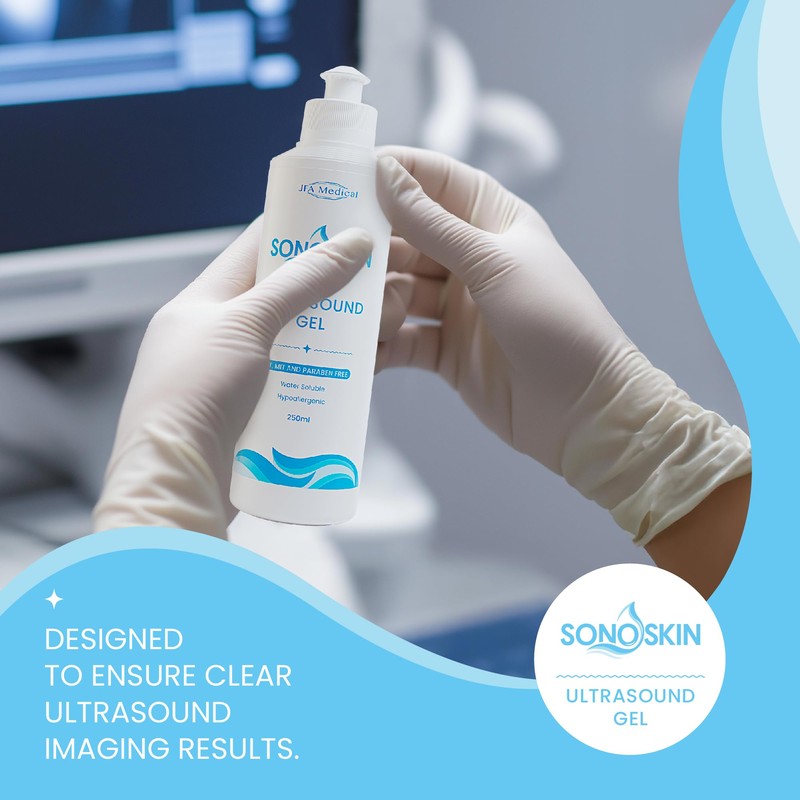 SONOSKIN Ultrasound Conductive Gel CIT, MIT and Paraben Free -