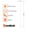 GoodBulb PLL55/850 | 55W 21.5" Twin Tube Compact Fluorescent Light
