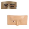 Eye Makeup Practice Board Open Close Eyes Reusable Silicone Mannequin