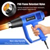 2000W Heat Gun Professional Lightweight Hot Air Gun with 4
