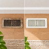 4x10in Floor Register Vent Cover for Home HVAC – Plastic