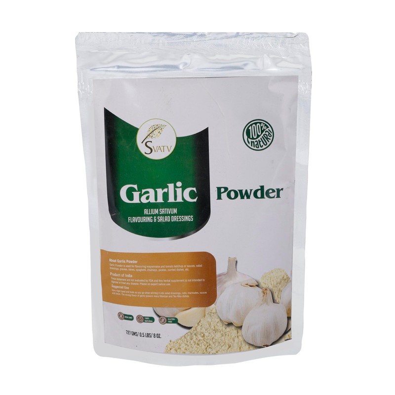 SVATV Garlic Powder (Allium Sativum) | For Flavouring | While