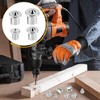 Pack of 36 Centring Tips, Wooden Dowel Centring Tips, 6/8/10/12