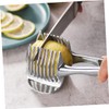 Mikinona Manual Lemon Cutter Tong Handheld Slicer Clamp Fruit Slicer