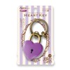 Aska Security Buzzer Heart Keys , lvender
