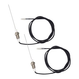 Fenteer 2 Pieces Spark Igniter Ceramic Electrode Spark Plug Premium Professional High Performance Stove Igniter Pin for Gas Fireplace