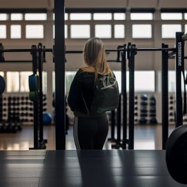 Light-weight Large Capacity Drawstring String Bag for Sports Gym Sackpack, Cinch Bag, Gymsack, Printable with Zipper (1 Pack)