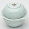 Tenka Tea Line Chinese Teaware Kaidoku Cup (Blue Brother Kiln