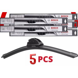 Bosch Windshield Wiper Blade Clear Advantage Bosch 22CA" Front Left Or Right 5PCS Set