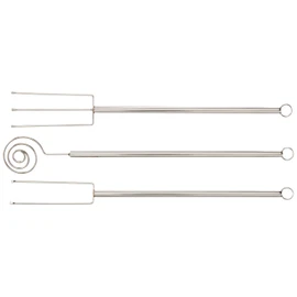 Städter Gabelset, Edelstahl, Silber, 21,5 cm
