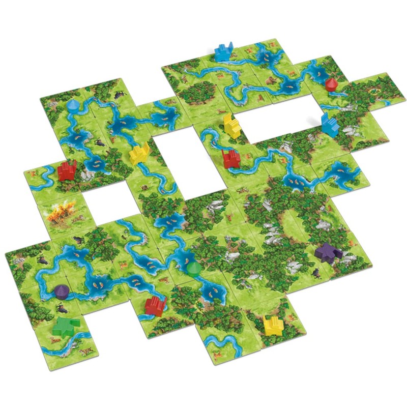 Giochi Uniti Carcassonne - Hunter and Folder Table Game in