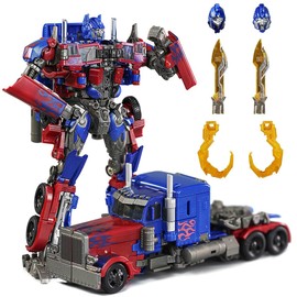 Treayes Deformation Toys, Deformation Robot Toy Action Figure 7.1 Inches with Accessories, Suitable for Ages 6 and Up Gifts for Boys and Girls