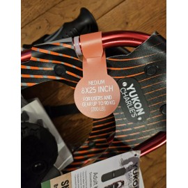 Yukon Charlie's Adult 8X25 Snowshoe Kit Up To 200 Lb Weight