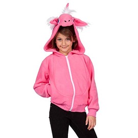 RG Costumes Diva The Pink Unicorn Hoodie Costume, Pink, Large