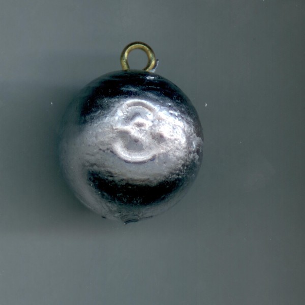 S & J's TACKLE BOX 3oz Cannon Ball SINKERS, 10