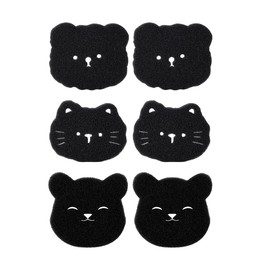 6 Pcs Washing Machine Hair Catcher Pet Hair Remover Washing Machine Pet Hair Catcher for Removing Washing Machine Clothes Cleaning Tool