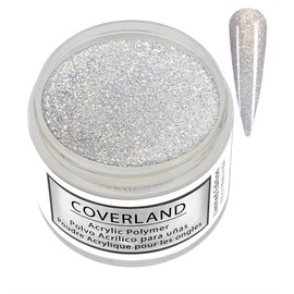 Tones Coverland Acrylic Nail Powder "Ice to See You" - Limited Edition Acrylic Powder for Nail Design, Sculpting, and Masking Nail Bed Imperfections - Professional Acrylic Nail Supplies - (1.5 Oz)