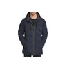 Andrew Marc Men's Mid Length Water Resistant Crinkle Down Jacket,