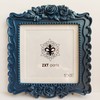 ZXT-parts 5x5 Picture Frame with Mat 4x4. Square Black &