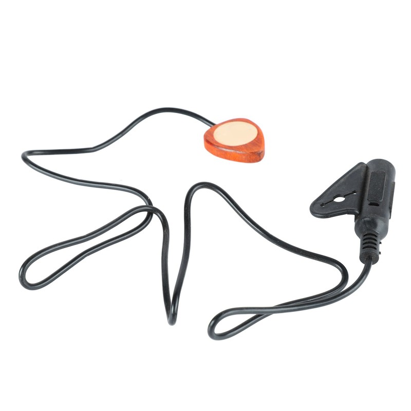 Piezoelectric Pickup with Heart Shape Pick Contact Microphone Transducer for