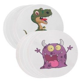 KICHOUSE Thermochromic Potty Training Seat Stickers Change Design for Boys Girls Fun Pee Target Stickers for Boys and Girls Easy to Install