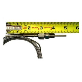 IIL Thermocouple K Type 1500F, Stainless Steel Probe, 90 Degree, 9 ft (2.8M)
