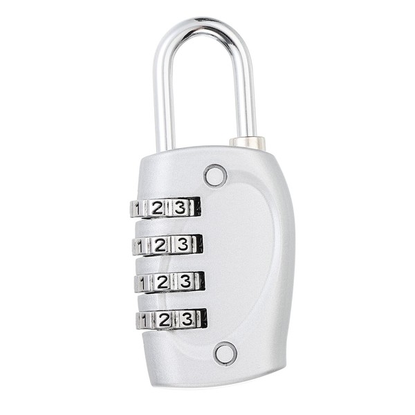 PATIKIL Combination Lock, 4 Digit Outdoor Padlock Waterproof Locker Lock