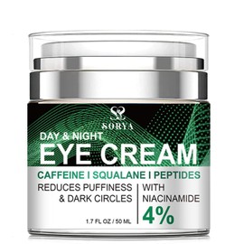 SORYA Crema Para El Contorno De Ojos Con Cafeína. Reduce Ojeras, Bolsas, Arrugas Y Líneas De Expresión. Antiedad. Con Colágeno. Revitaliza Tu Mirada Con Nuestra Fórmula Avanzada Para Un Brillo Juvenil