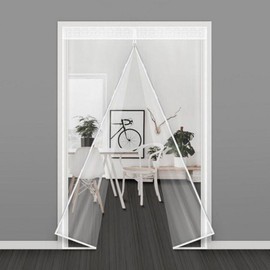 Extra Large Thick Windproof Vinyl Barrier for Entrances (150x230cm) Door