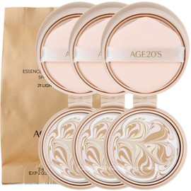 AGE20S Essence Pact Royal Gold No. 21 Refill 3 / AGE20S 에이지투웨니스 에센스 팩트 로얄골드 21호 리필 3개