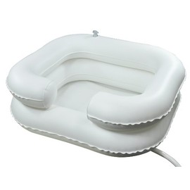 Aidapt Large Portable Deluxe Inflatable Hair Washing Basin Living Aid for Washing Hair in Bed